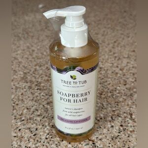 NWOT Tree to Tub Soapberry For Hair Relaxing Lavender Shampoo